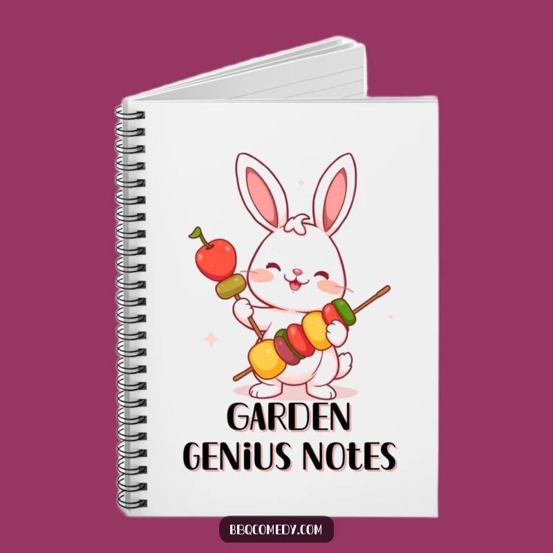 Funny Bunny Veggie Skewer Notebook: Jot Down Healthy Ideas!